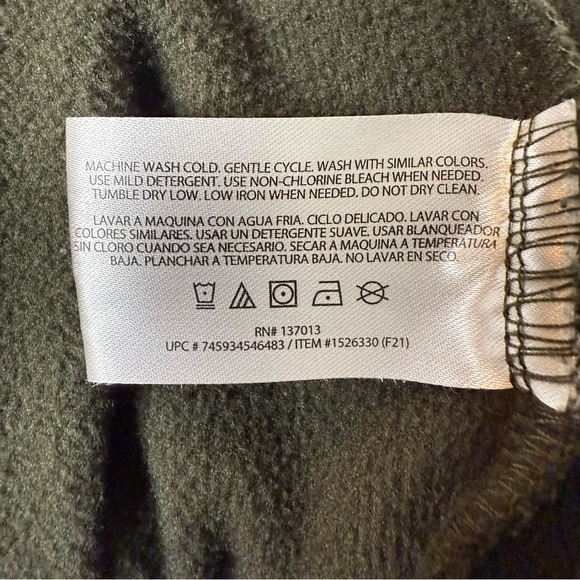 Orvis Green Jogger Sweatpants Elastic Waistband Dark Olive Green Size Men XL GUC - Picture 8 of 8